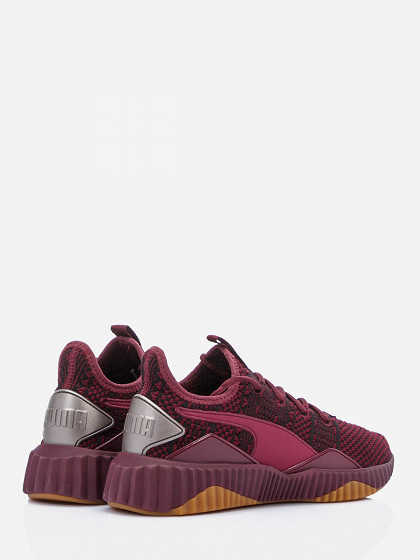 puma defy burgundy