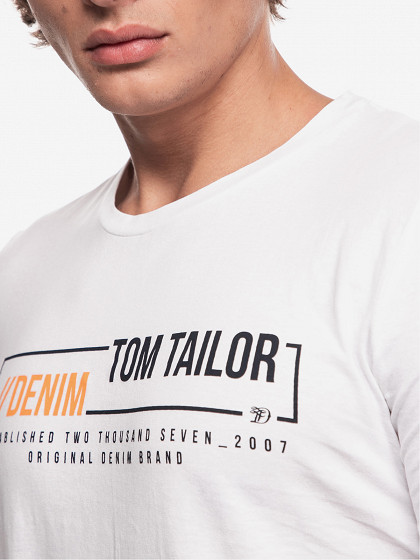 TOM TAILOR DENIM Vyriški marškinėliai