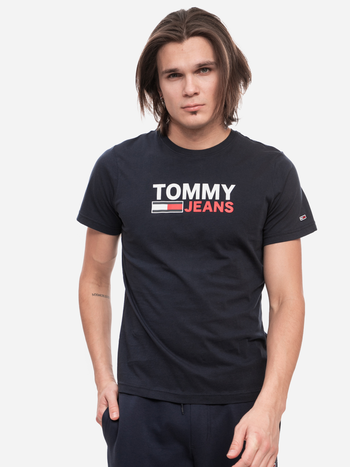 MILK マーガレットOP Moteriški marškinėliai tommy jeans | Newmood