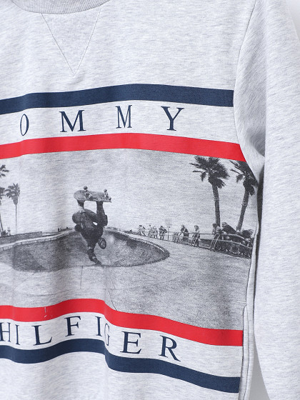 TOMMY HILFIGER Vaikiškas džemperis, COLORBLOCK PHOTOPRINT