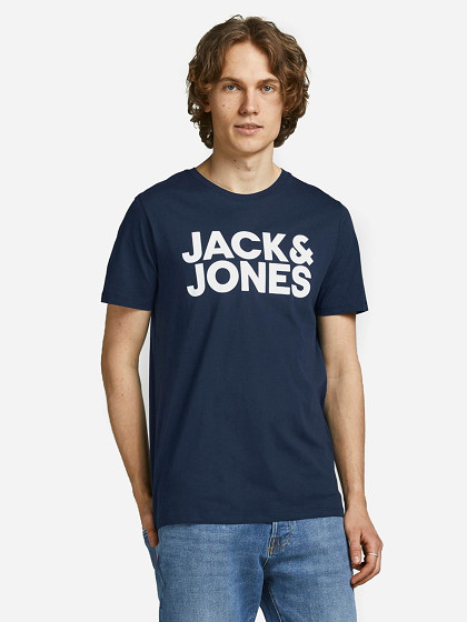 JACK&JONES Vyriški marškinėliai, JJECORP