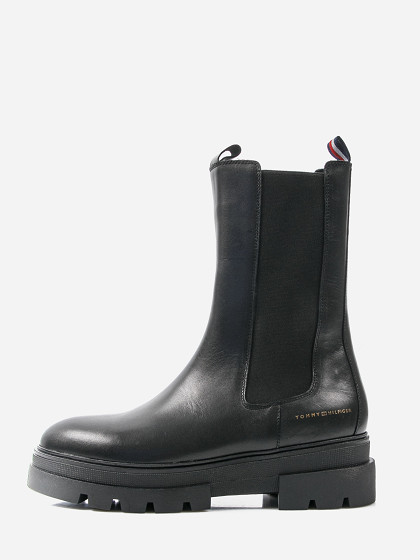 TOMMY HILFIGER Moteriški aulinukai, Monochromatic Chelsea Boot