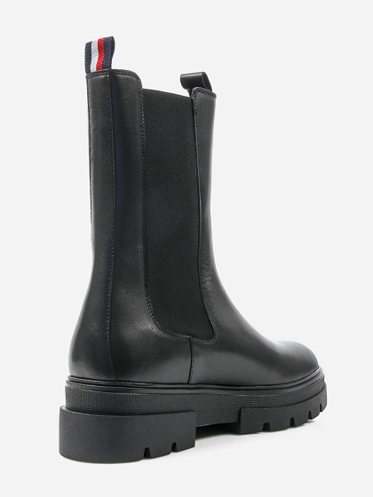 TOMMY HILFIGER Moteriški aulinukai, Monochromatic Chelsea Boot