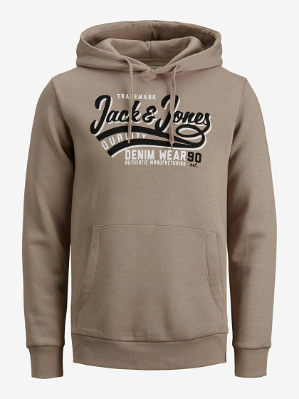 JACK&JONES Vyriškas džemperis, WHLOGO SWEAT HOOD