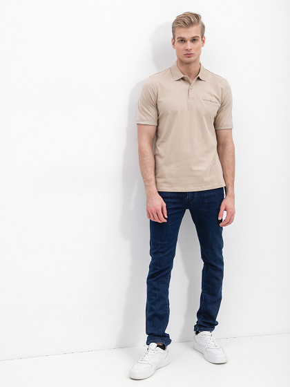 JACK&JONES Vyriški polo marškinėliai, JPRBLAMARSEILLE