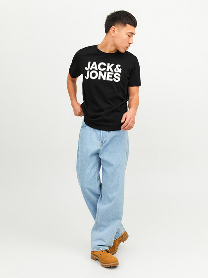 JACK&JONES Vyriški marškinėliai trumpomis rankovėmis, JJECORP