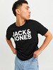 JACK&JONES Vyriški marškinėliai trumpomis rankovėmis, JJECORP