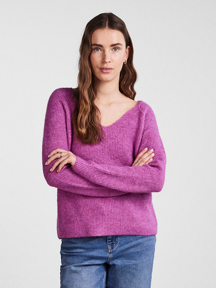PIECES Moteriškas megztinis su vilna, PCELLEN