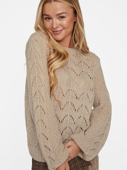 VILA Moteriškas megztinis su vilna, VISULTAN