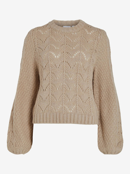 VILA Moteriškas megztinis su vilna, VISULTAN
