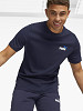 PUMA Vyriški marškinėliai trumpomis rankovėmis, ESSENTIALS+ T-SHIRT WITH TWO-TONE LOGO