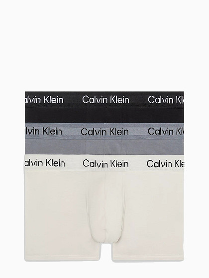 CALVIN KLEIN Vyriškos trumpikės, 3 PACK TRUNKS - COTTON STRETCH CALVIN KLEIN®