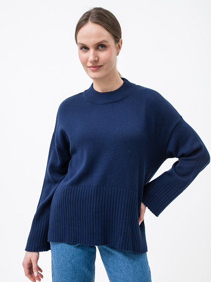 ONLY Moteriškas megztinis, ONLHELLA LS LOOSE O-NECK CC KNT