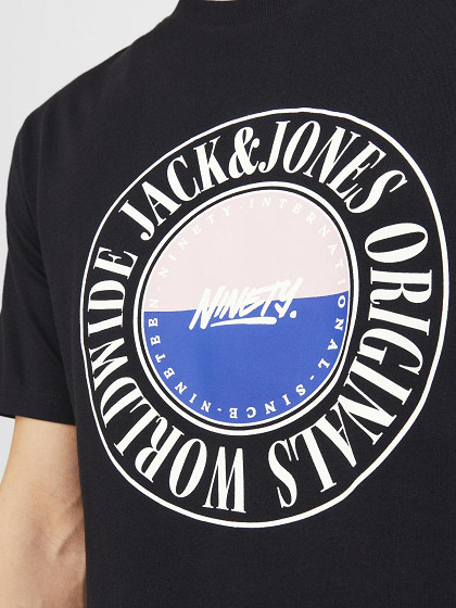 JACK&JONES Vyriški marškinėliai, JORCOBIN TEE SS CREW NECK LN
