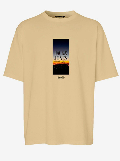 JACK&JONES Vyriški marškinėliai, JORLUCCA TEE SS CREW NECK 2 FST