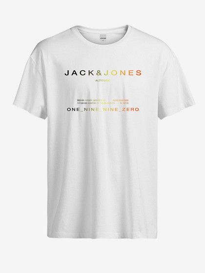 JACK&JONES Vyriški marškinėliai, JCORIOT TEE SS CREW NECK FST