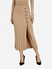 GUESS Moteriškas sijonas, PLEATED LONG SWEATER SKIRT