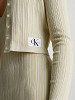 CALVIN KLEIN Moteriškas megztinis, SOFT RIBBED LYOCELL CARDIGAN CALVIN KLEIN