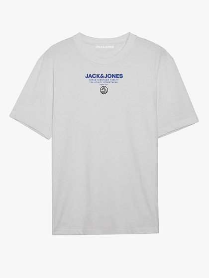 JACK&JONES Vyriški marškinėliai, TYPO
