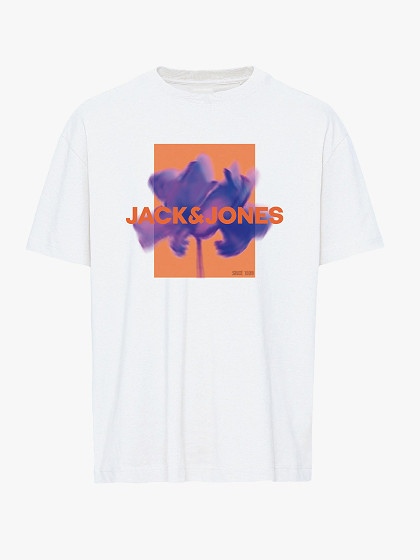 JACK&JONES Vyriški marškinėliai, FLORALS