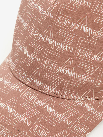 EA7 EMPORIO ARMANI Moteriška kepurė su snapeliu, TRAIN MONOGRAMW CAP