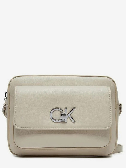 CALVIN KLEIN Moteriška rankinė, RE-LOCK CAMERA BAG W/FLAP_PBL