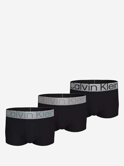 CALVIN KLEIN UNDERWEAR Vyriškos trumpikės, LOW RISE TRUNK 3PK, 3vnt.