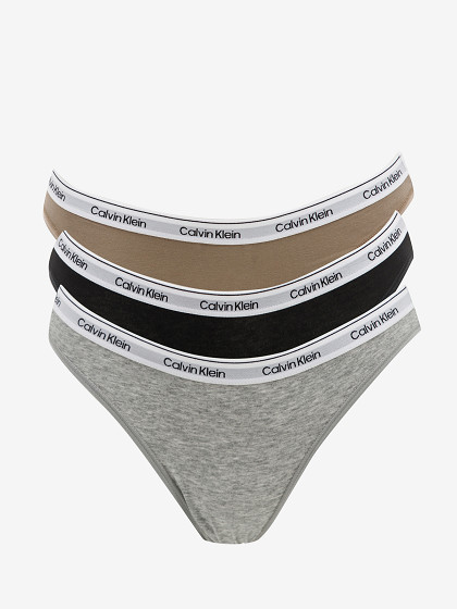 CALVIN KLEIN UNDERWEAR Moteriškos kelnaitės, BIKINI 3PK, 3vnt.