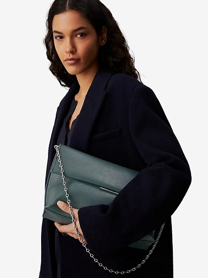 CALVIN KLEIN Moteriška rankinė, LINEAR SHOULDER BAG SM PEBBLE