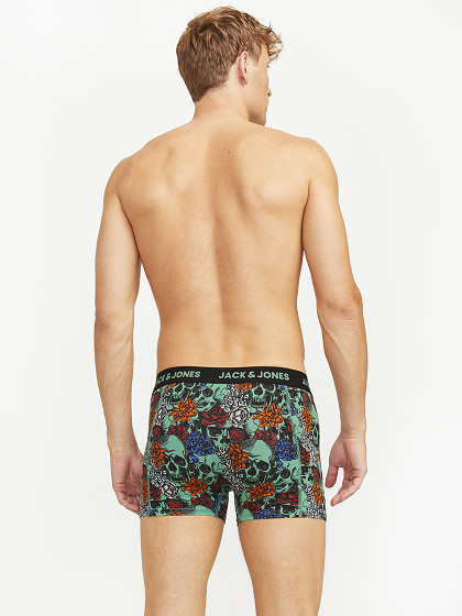 JACK&JONES Vyriškos trumpikės, JACMASON SKULL TRUNKS 3PACK, 3vnt.