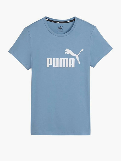 PUMA Moteriški marškinėliai trumpomis rankovėmis, ESS LOGO TEE