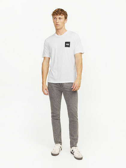 JACK&JONES Vyriški marškinėliai trumpomis rankovėmis,HLOCK TEE