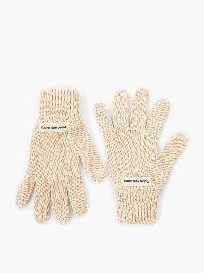 CALVIN KLEIN Pirštinės, INST PATCH GLOVES