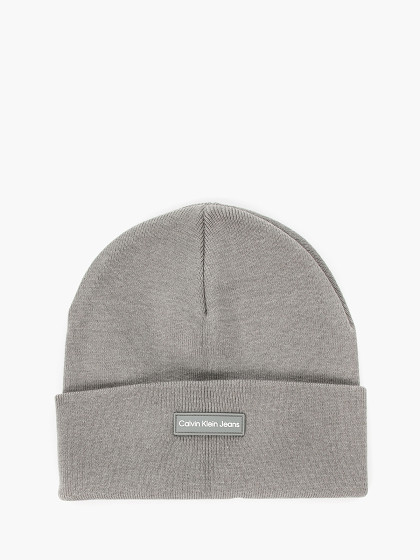 CALVIN KLEIN Moteriška kepurė, INST PATCH BEANIE