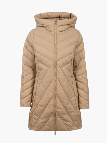 TOMMY HILFIGER Žieminė moteriška striukė, CHEVRON MW DOWN COAT