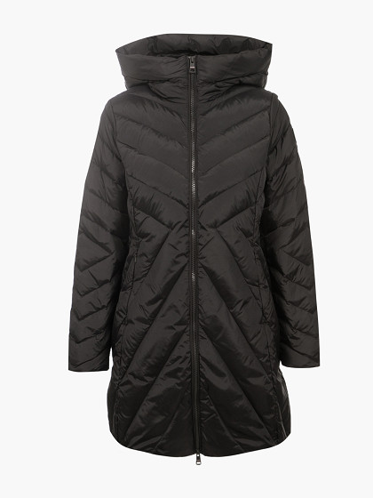 TOMMY HILFIGER Žieminė moteriška striukė, CHEVRON MW DOWN COAT