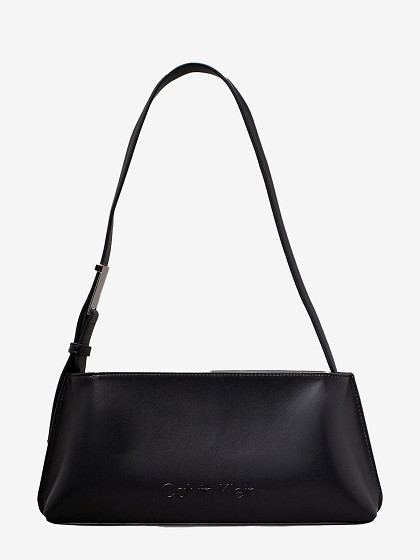 CALVIN KLEIN Moteriška rankinė, EMBOSSED LOGO SHOULDER BAG