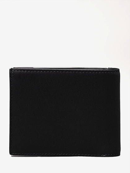 CALVIN KLEIN Vyriška piniginė, METAL CK BIFOLD 5CC W/COIN