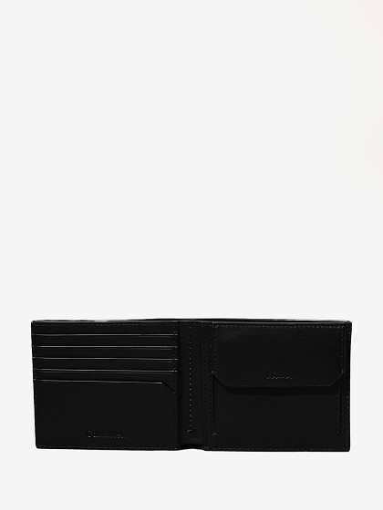 CALVIN KLEIN Vyriška piniginė, METAL CK BIFOLD 5CC W/COIN