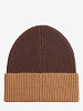 CALVIN KLEIN Kepurė su vilna ir kašmyru, CK METAL TWO-TONE CHUNKY BEANIE