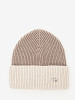 CALVIN KLEIN Kepurė su vilna ir kašmyru, CK METAL TWO-TONE CHUNKY BEANIE