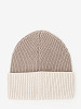 CALVIN KLEIN Kepurė su vilna ir kašmyru, CK METAL TWO-TONE CHUNKY BEANIE