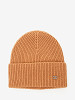 CALVIN KLEIN Kepurė su vilna ir kašmyru, MC METAL CHUNKY RIB BEANIE