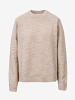 CALVIN KLEIN Moteriškas megztinis su vilna, SOFT HEATHER C-NECK SWEATER