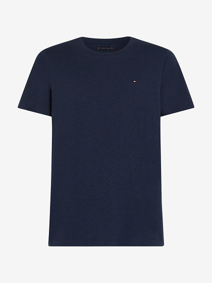 TOMMY HILFIGER Vyriški marškinėliai trumpomis rankovėmis, ESSENTIAL REG FIT HEATHER TEE