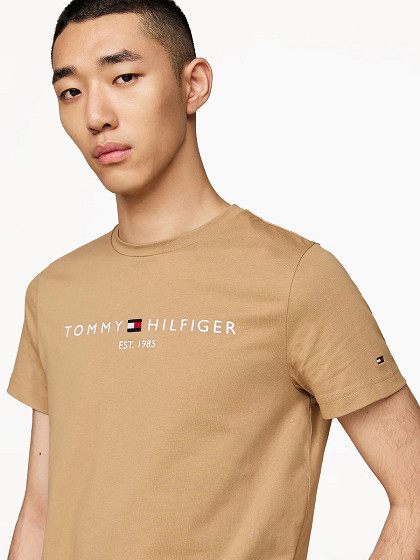 TOMMY HILFIGER Vyriški marškinėliai trumpomis rankovėmis