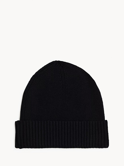 TOMMY HILFIGER Vyriška kepurė su kašmyru, FLAG PIMA COTTON BEANIE