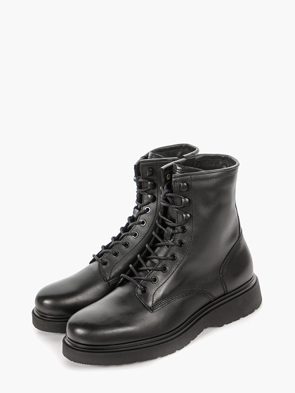 CALVIN KLEIN Vyriški aulinukai, LACE UP BOOT W/ZIP LTH