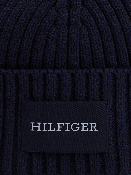 TOMMY HILFIGER Vyriška kepurė su vilna, MONOTYPE PATCH