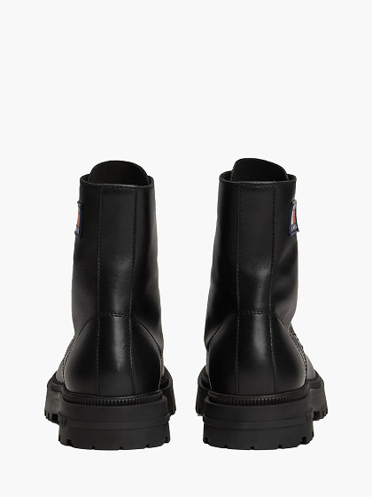 TOMMY JEANS Vyriški aulinukai, LACE UP MID BOOT SMOOTH